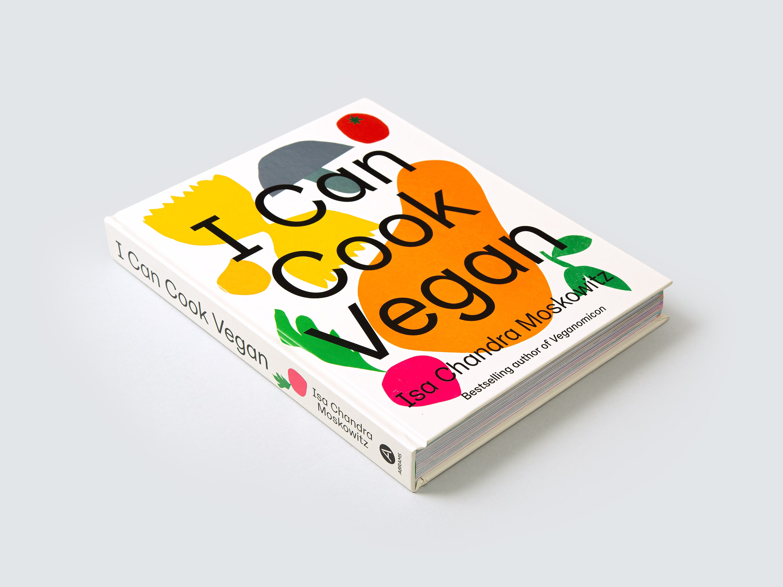 i can cook vegan book design by no ideas studio