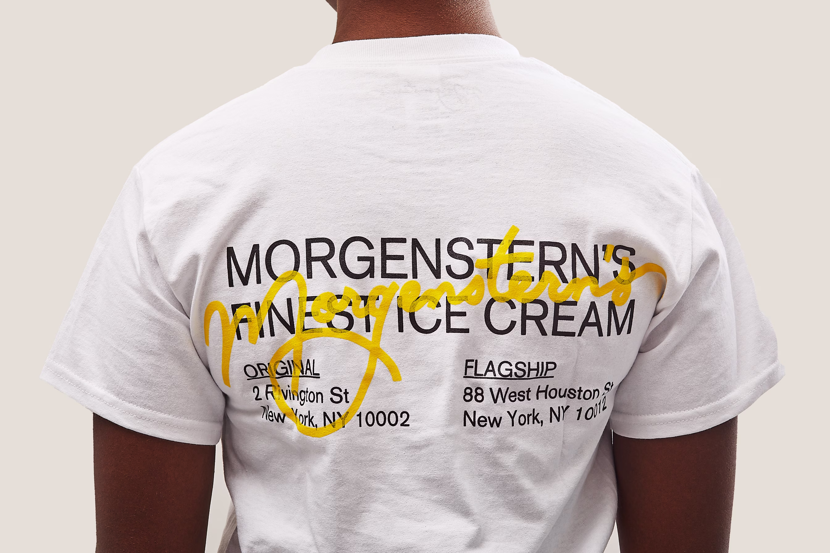 morgenstern's banana tee by no ideas studio